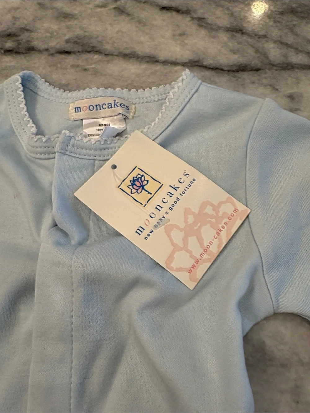 Mooncakes Light Blue Star Sleep Sack
